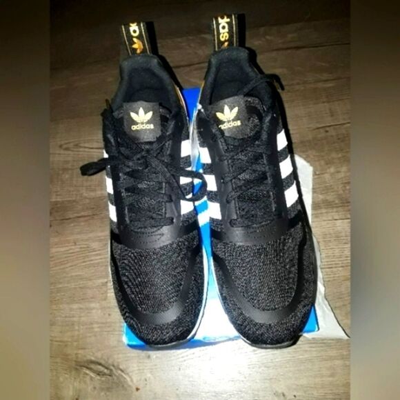 NWT 𝅺Multiplex cheetah print Adidas sneakers sz 9.5 - Picture 5 of 8